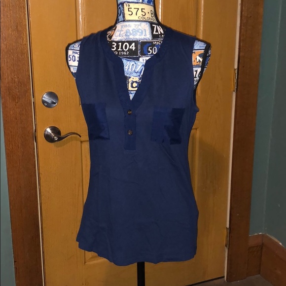Banana Republic Tops - 5 for $25 Final price! Soft navy blue top